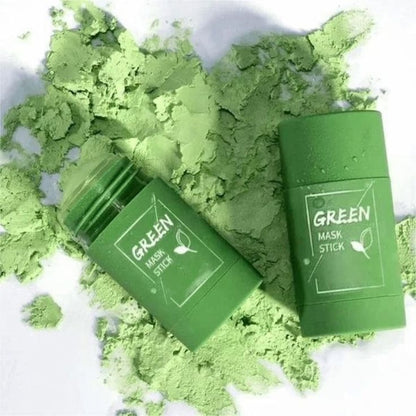 Masque Stick Purifiant au Thé Vert - Dites Adieu aux Imperfections