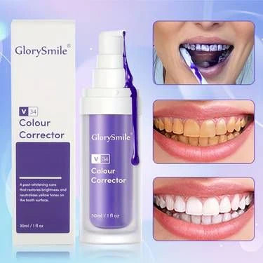 Sourire Éclatant : Le Correcteur de Couleur Dentaire Violet